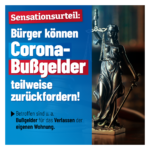 Bürger können Corona-Bußgelder zum Teil zurückfordern