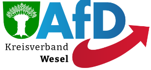 AfD Kreis Wesel Logo